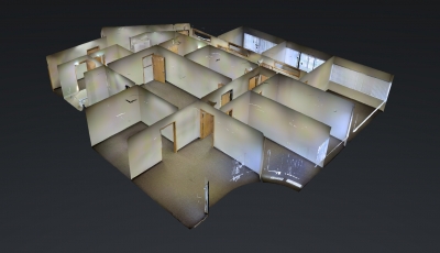 2,558 SQFT —— St Paul Office Space for Rent 3D Model